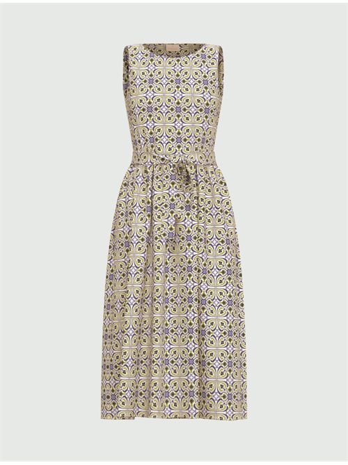 Abito in popeline stampato - PERVINCA EMME MARELLA | EMMGESTR148/009